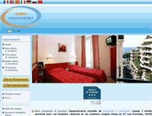 Tablet Screenshot of cannes-location-meuble.com